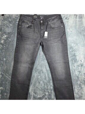Primitive Straight Fit Mens Jeans Sz 36x32 Bkack NWT